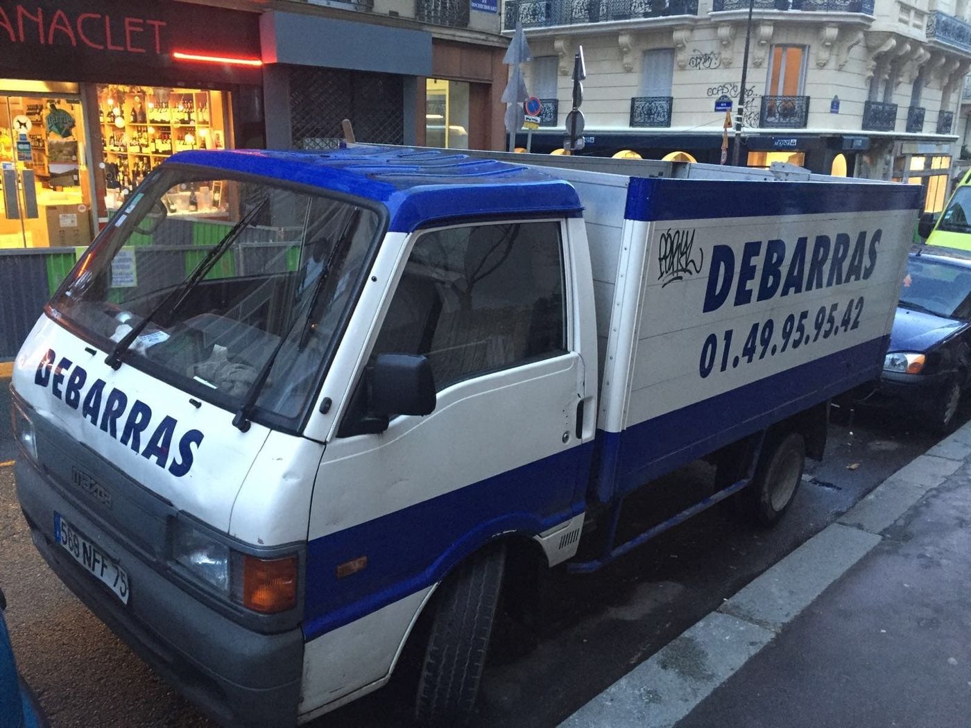Intervention Bigues Bennes à Paris