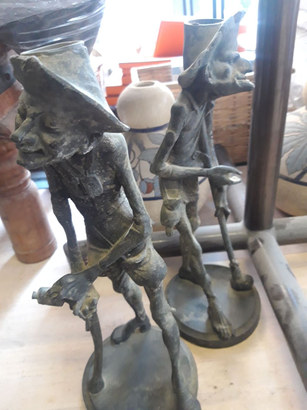 Statues en bronze estimées lors d'une succession parisienne